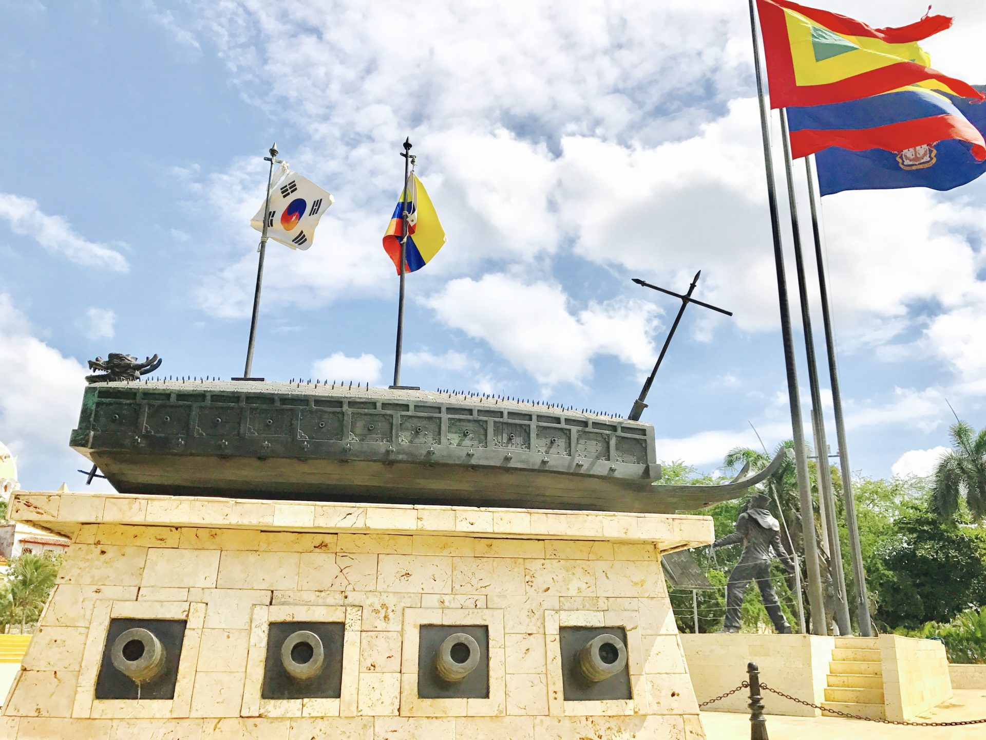 Korean War Memorials - Cartagena - Colombia