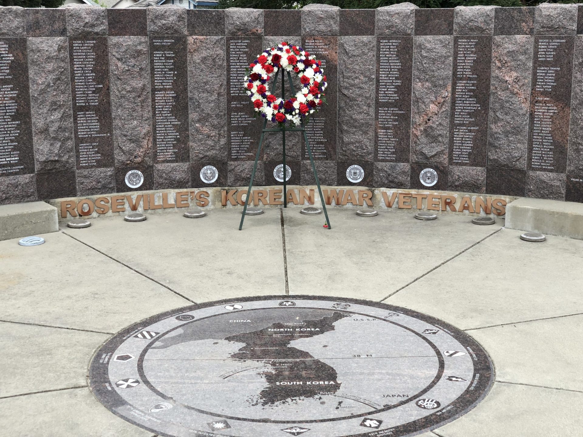 Korean War Memorials - Roseville