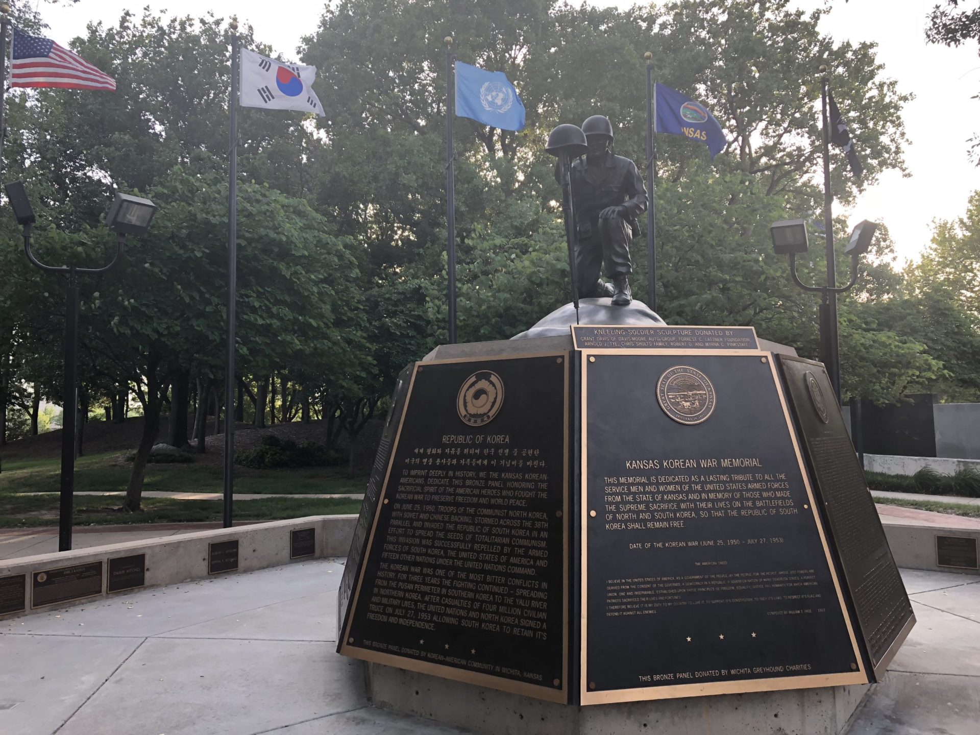 Korean War Memorials - Wichita