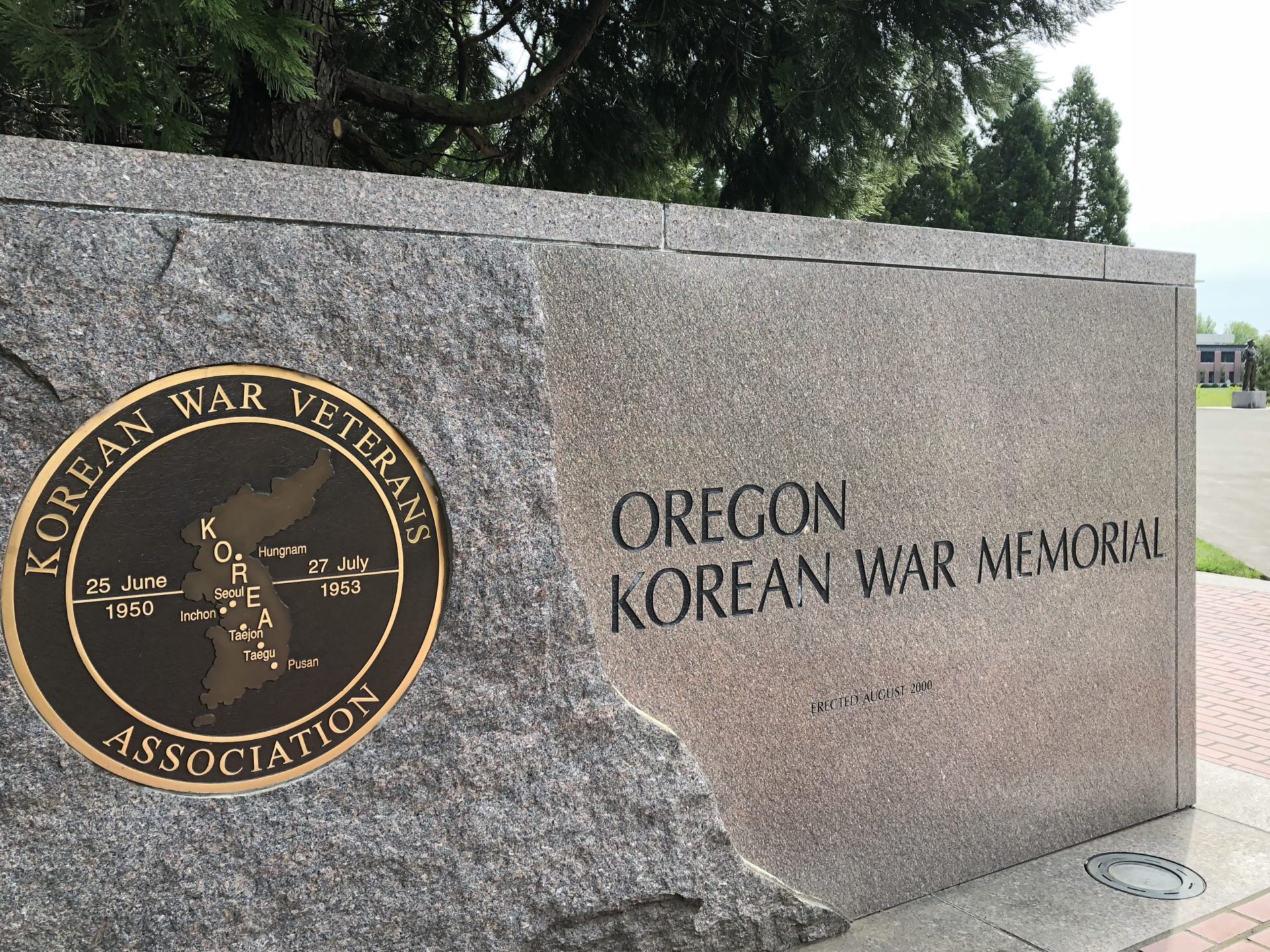 Korean War Memorials - Wilsonville