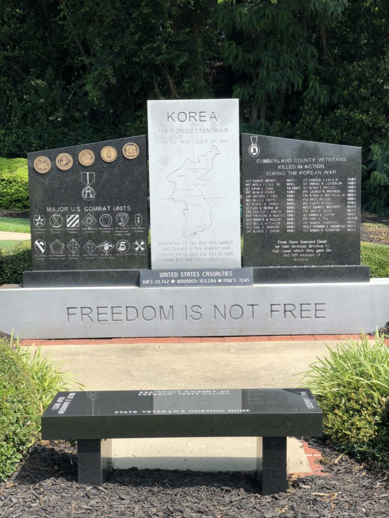 Korean War Memorials - Fayetteville