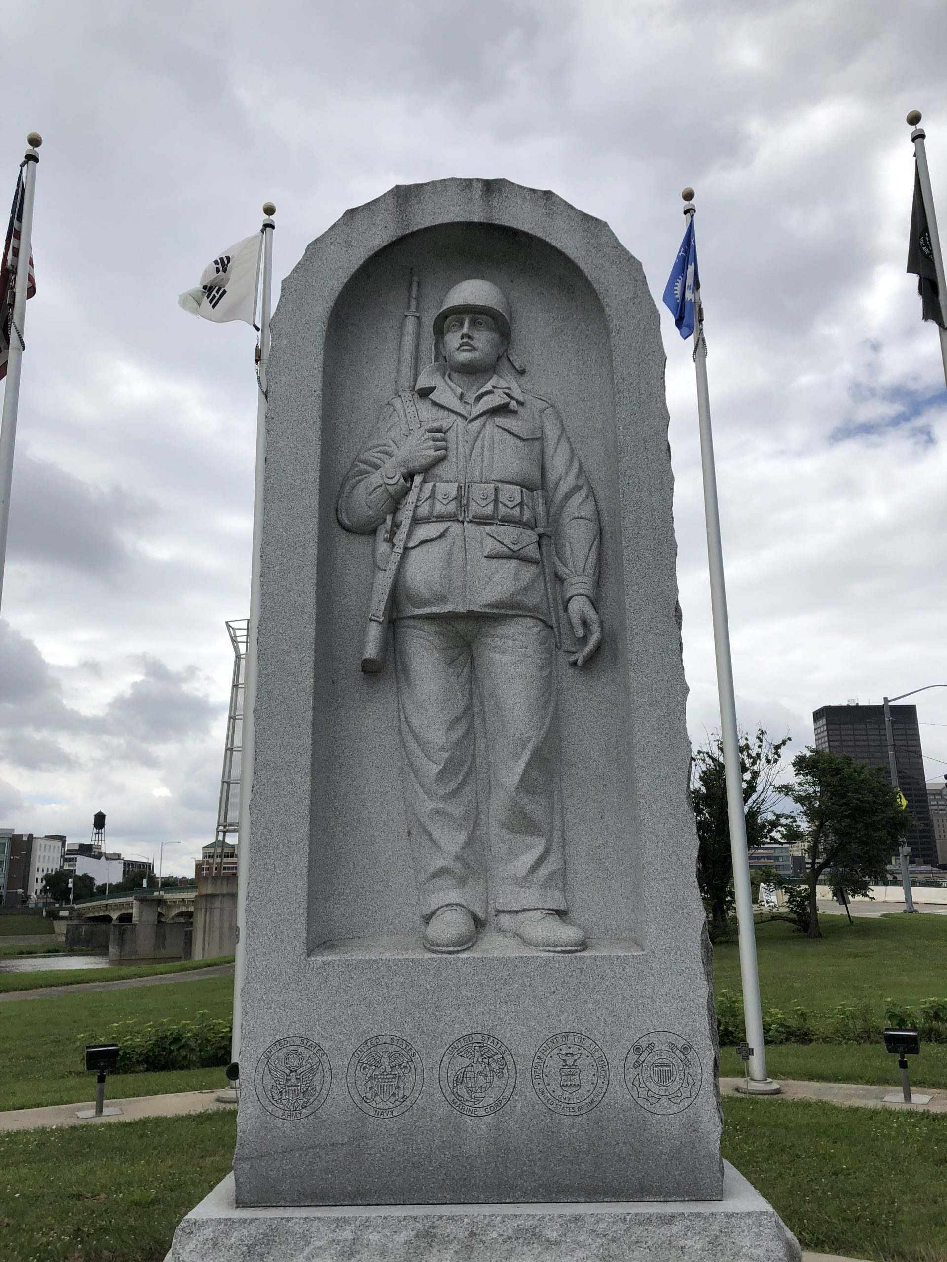 Korean War Memorials - Dayton