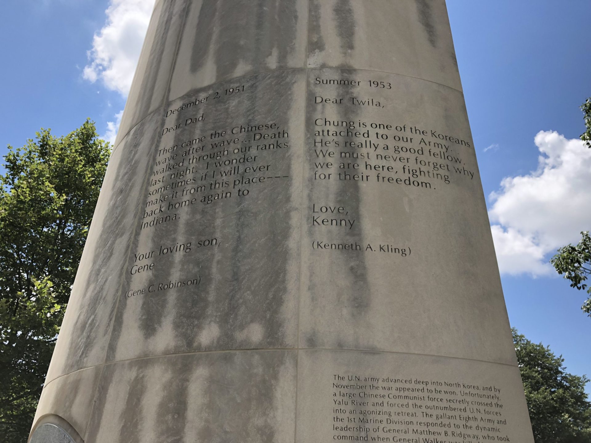 Korean War Memorials - Indianapolis