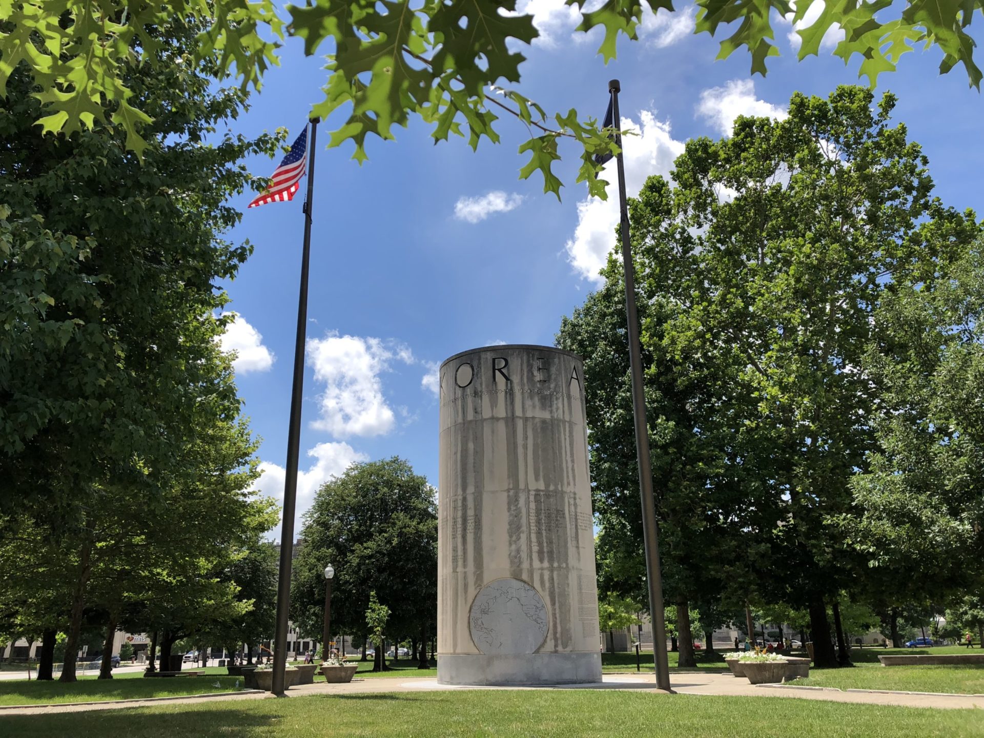 Korean War Memorials - Indianapolis