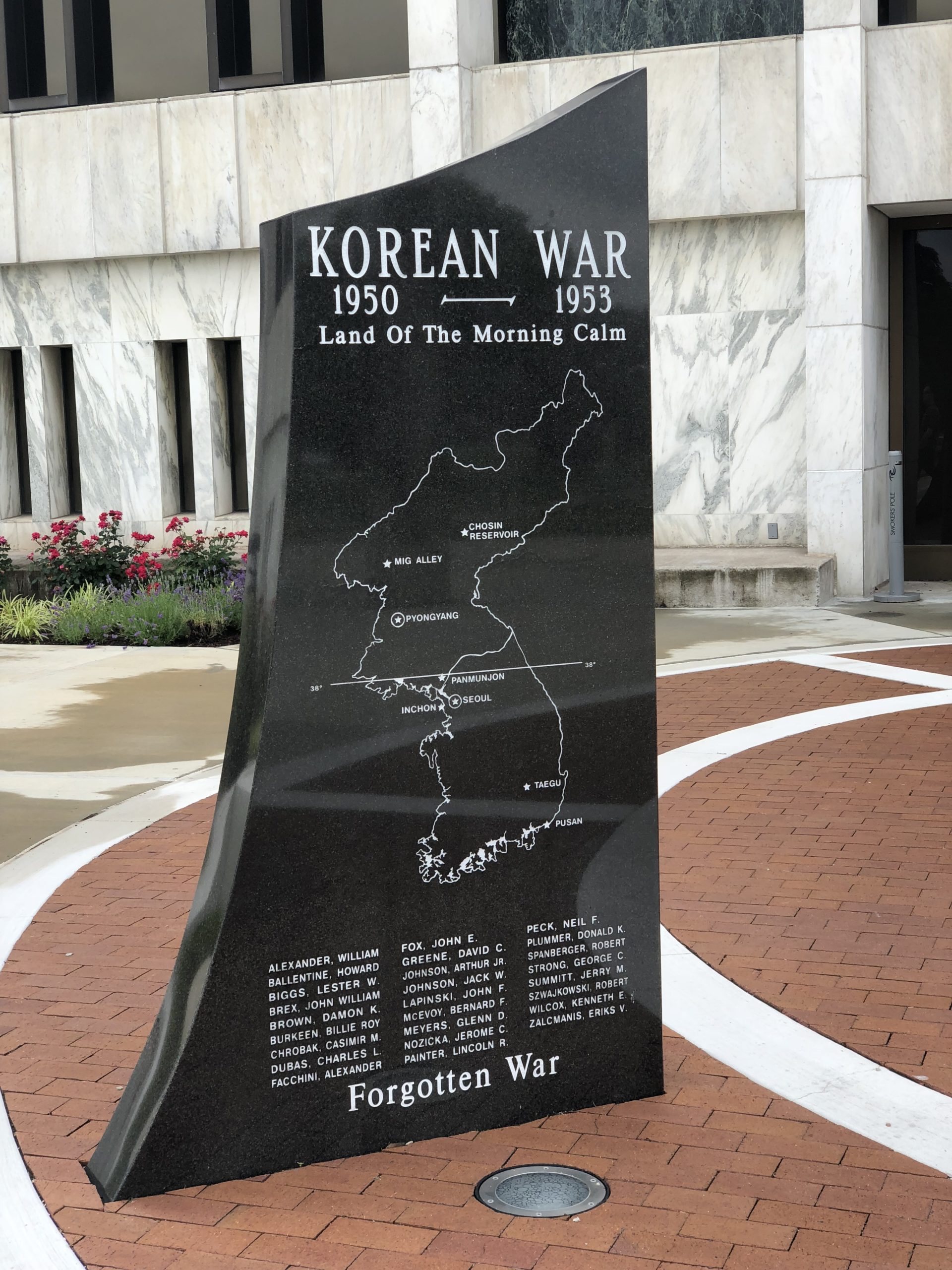 Korean War Memorials - Detroit