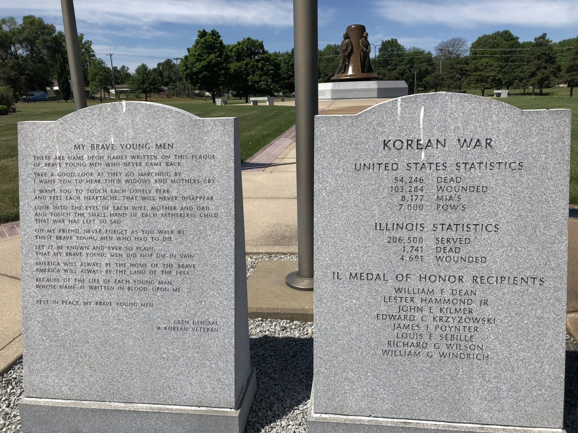 Korean War Memorials - Springfield