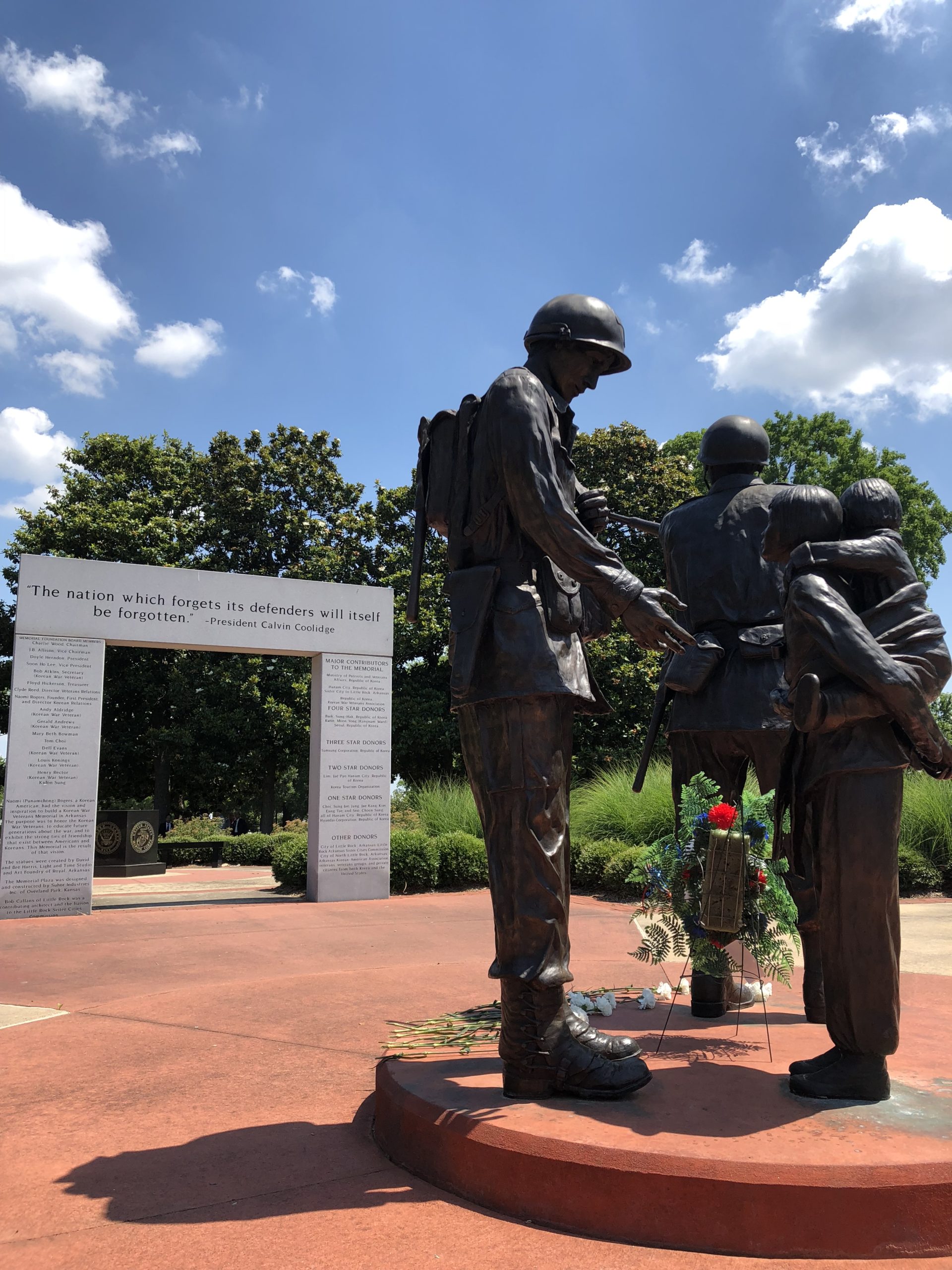 Korean War Memorials - Little Rock