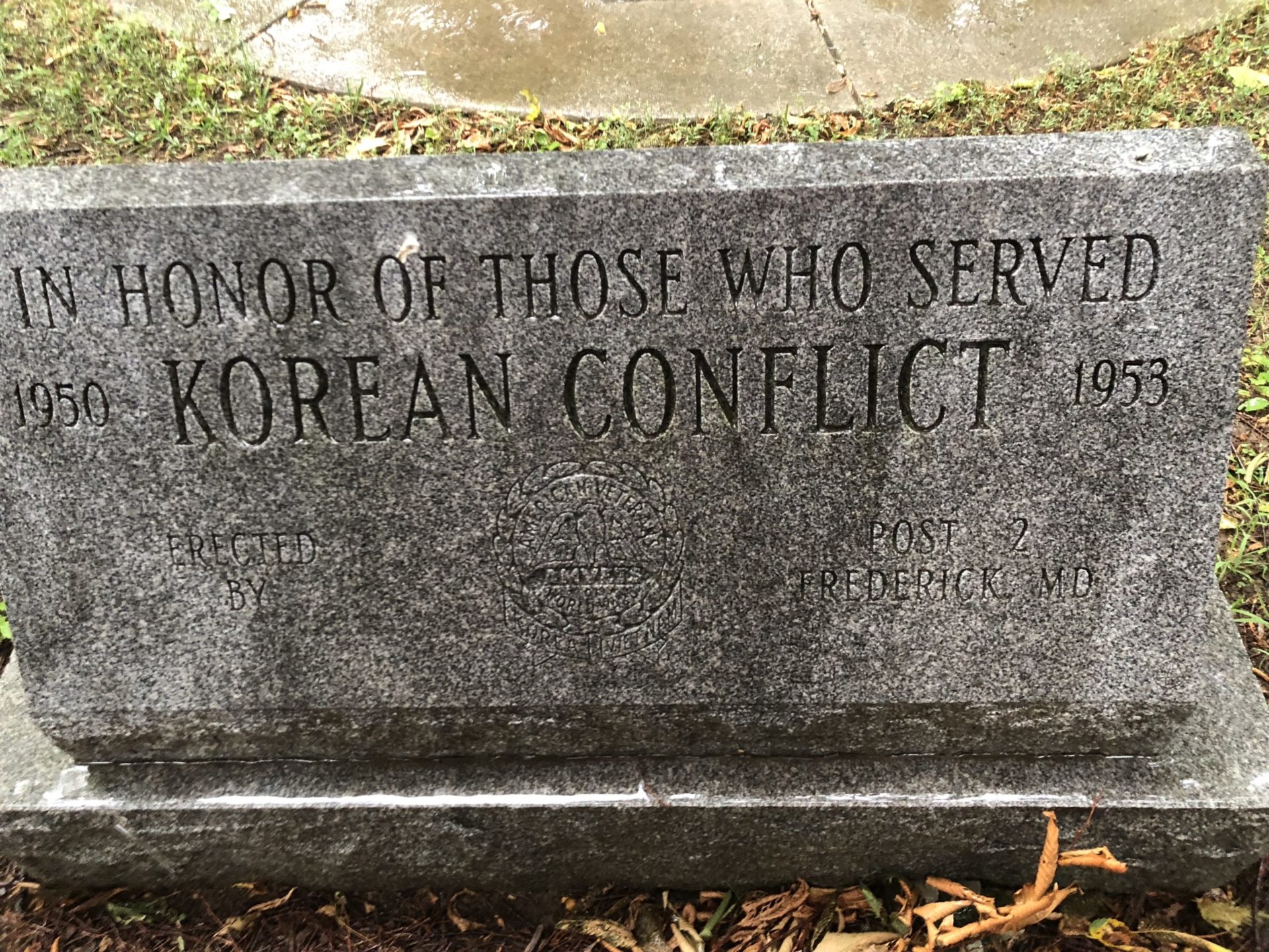 Korean War Memorials - Hagerstown