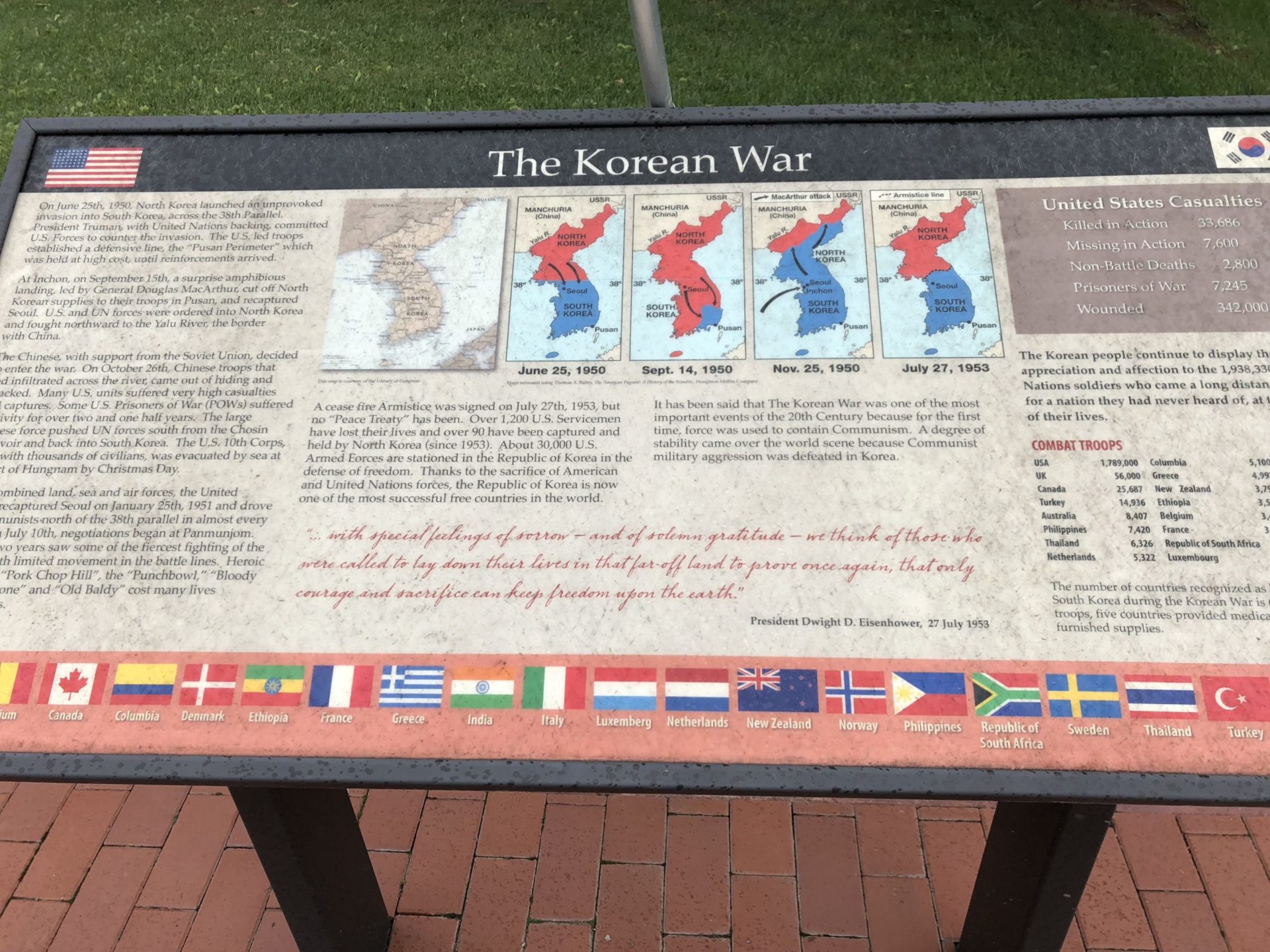 Korean War Memorials - Winchester