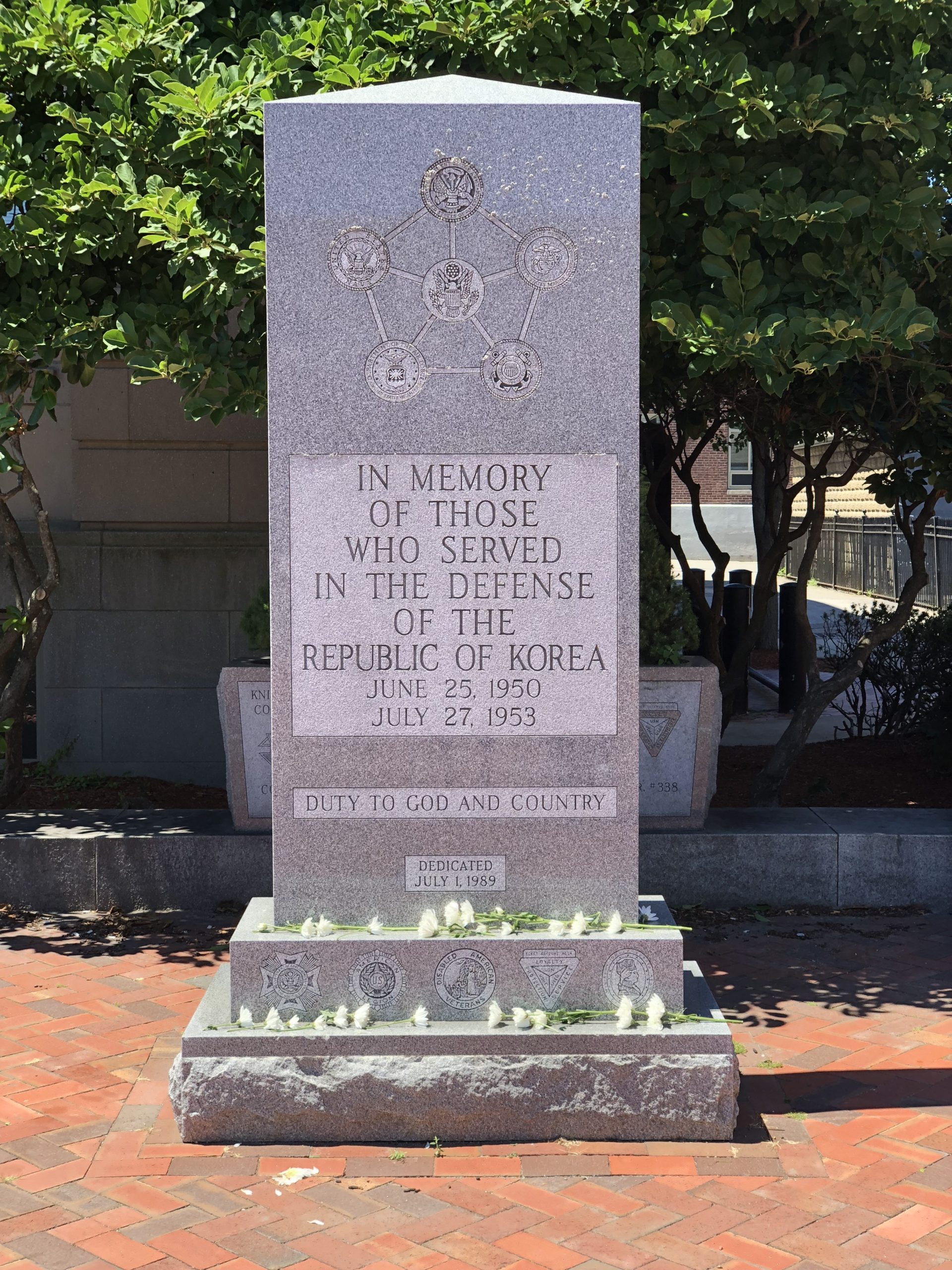 Korean War Memorials - Nashua