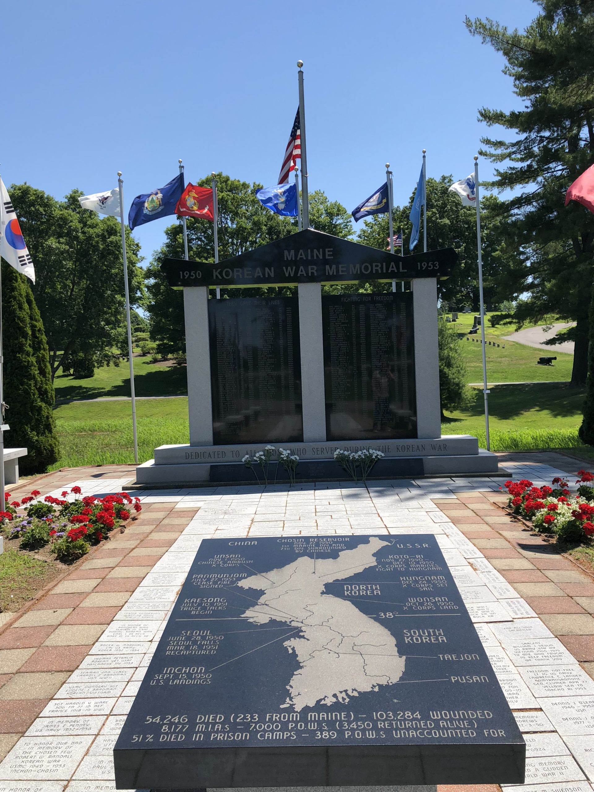 Korean War Memorials - Bangor