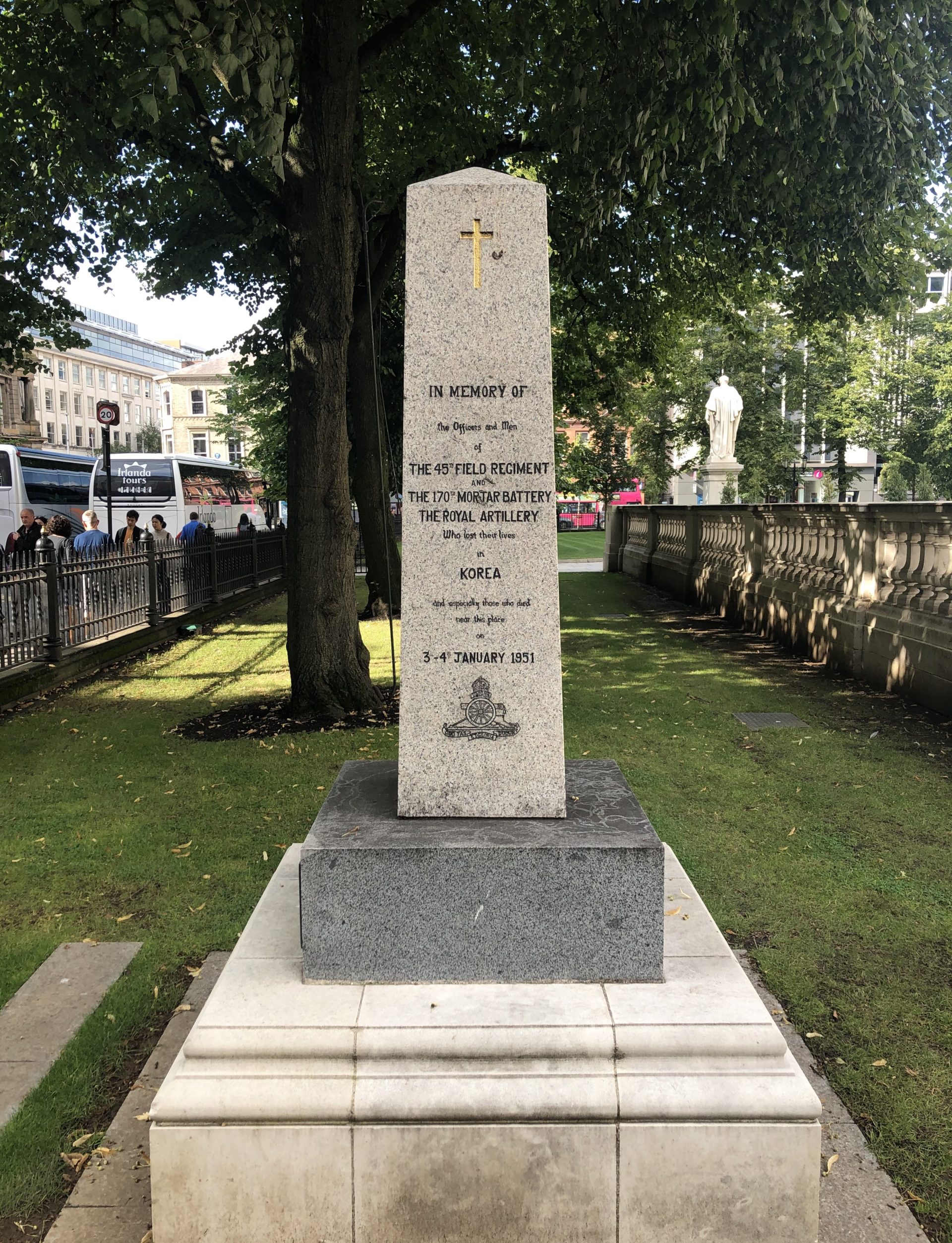 Korean War Memorials - Belfast - Northern Ireland