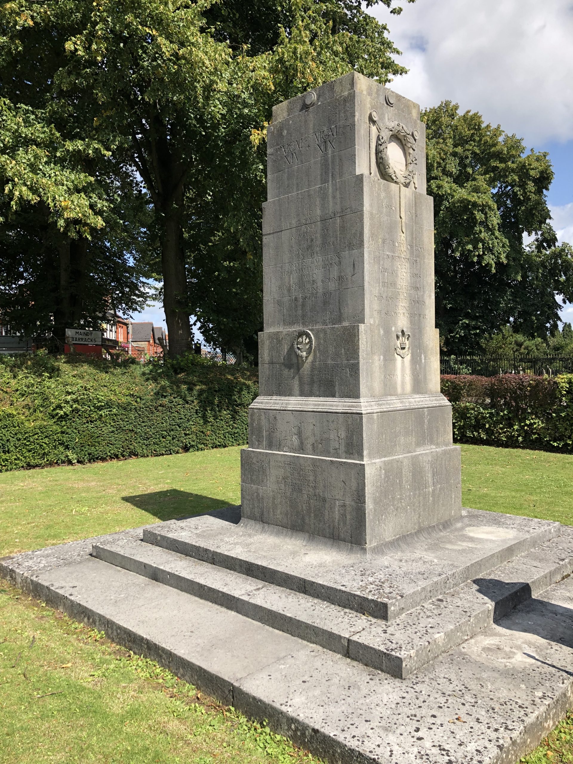 Korean War Memorials - Cardiff - Wales